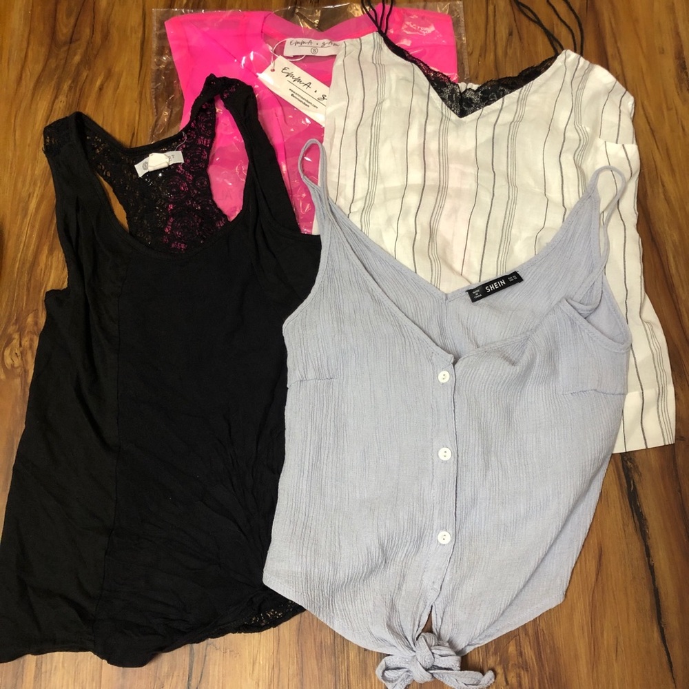 Bundle of 4: XS & Small Tanks